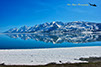 Mountain Reflections, Yellowstone Lake