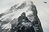 Snow top Grand Teton Mountains