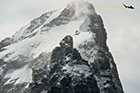 Snow top Grand Teton Mountains